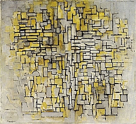 Piet Mondrian, Composition 1913 - GRANDS PEINTRES / Mondrian