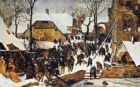 Pieter Bruegel dit lAncien, Ladoration des mages - GRANDS PEINTRES / Bruegel
