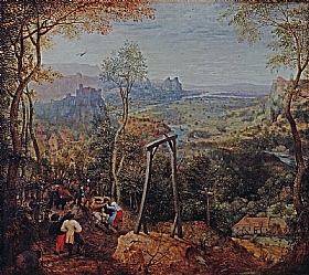 Pieter Bruegel dit l’Ancien, La pie sur le gibet - GRANDS PEINTRES / Bruegel