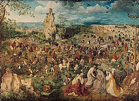 Pieter Bruegel dit lAncien, Le portement de croix - GRANDS PEINTRES / Bruegel