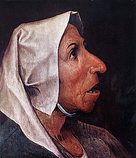 Pieter Bruegel dit lAncien, Portrait paysanne ge - GRANDS PEINTRES / Bruegel