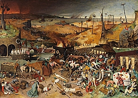 Pieter Bruegel dit lAncien, Le triomphe de la mort - GRANDS PEINTRES / Bruegel