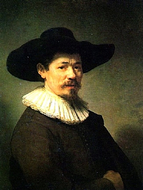 Rembrandt, Portrait de Herman Doomer - GRANDS PEINTRES / Rembrandt