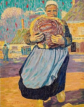 Robert Delaunay, La femme au pain - GRANDS PEINTRES / Delaunay