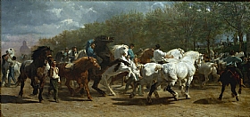 Rosa Bonheur, March aux chevaux - GRANDS PEINTRES / Bonheur