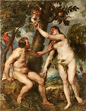 Pierre Paul Rubens, Adam et Eve - GRANDS PEINTRES / Rubens