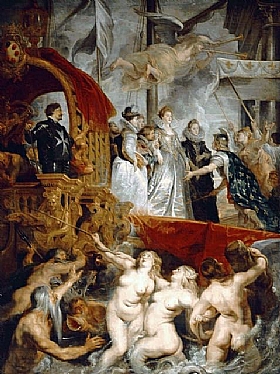 Pierre Paul Rubens, Marie de Medicis à Marseille - GRANDS PEINTRES / Rubens