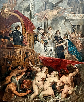 Pierre Paul Rubens, Marie de Medicis  Marseille - GRANDS PEINTRES / Rubens