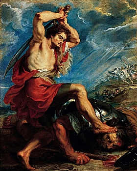 Pierre Paul Rubens, David contre Goliath - GRANDS PEINTRES / Rubens