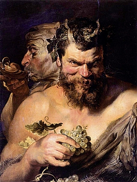 Pierre Paul Rubens, Deux satyres - GRANDS PEINTRES / Rubens