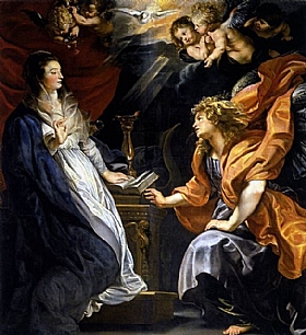 Pierre Paul Rubens, l’annonciation - GRANDS PEINTRES / Rubens