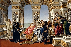 Sandro Botticelli, La calomnie d'Apelle - GRANDS PEINTRES / Botticelli