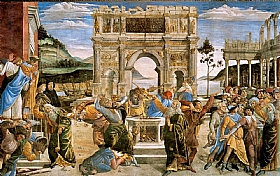 Sandro Botticelli, Le chatiment de Cor - GRANDS PEINTRES / Botticelli