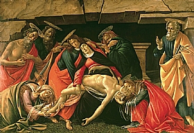 Sandro Botticelli, Lamentation sur le Christ mort - GRANDS PEINTRES / Botticelli
