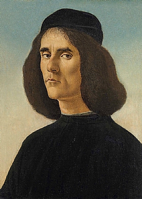 Sandro Botticelli, Portrait de Michel Marulle - GRANDS PEINTRES / Botticelli