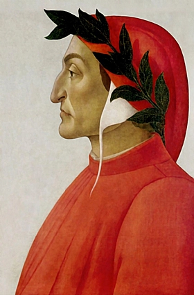 Sandro Botticelli, Portrait de Dante - GRANDS PEINTRES / Botticelli