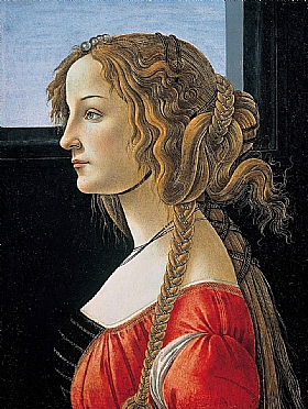 Sandro Botticelli, Portrait de Simonetta Vespucci - GRANDS PEINTRES / Botticelli
