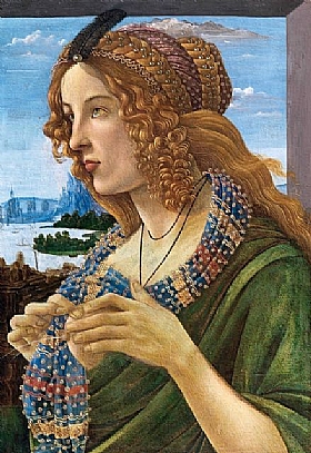 Sandro Botticelli, Simonetta Vespucci - GRANDS PEINTRES / Botticelli