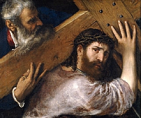 Tiziano Vecellio dit Titien,  portement de la croix - GRANDS PEINTRES / Titien