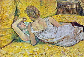 Henri de Toulouse-Lautrec, Les deux amies (l'abandon) - GRANDS PEINTRES / Toulouse-Lautrec