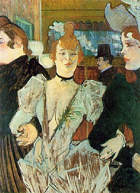 Henri de Toulouse-Lautrec, La Goulue au Moulin Rouge - GRANDS PEINTRES / Toulouse-Lautrec