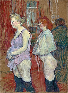Henri de Toulouse-Lautrec, La visite mdicale - GRANDS PEINTRES / Toulouse-Lautrec