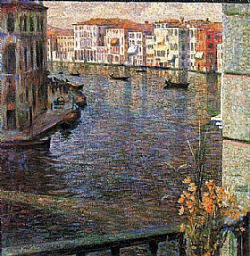 Umberto Boccioni, Le grand canal à Venise - GRANDS PEINTRES / Boccioni