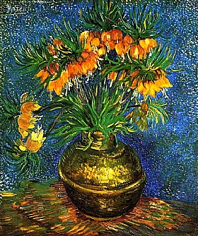 Vincent Van Gogh, Fritillaires dans un vase - GRANDS PEINTRES / Van Gogh
