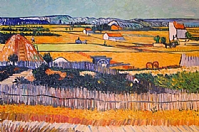 Vincent Van Gogh, La plaine de la Crau - GRANDS PEINTRES / Van Gogh