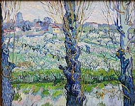Vincent Van Gogh, Vergers en fleurs vers Arles - GRANDS PEINTRES / Van Gogh