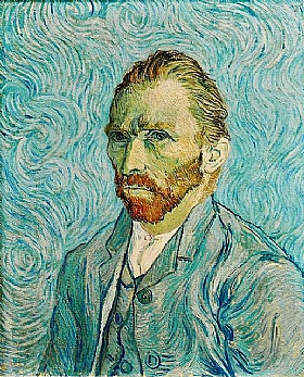 Vincent Van Gogh, Autoportrait - GRANDS PEINTRES / Van Gogh