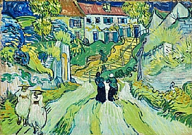 Vincent Van Gogh, L'Escalier d'Auvers sur Oise - GRANDS PEINTRES / Van Gogh