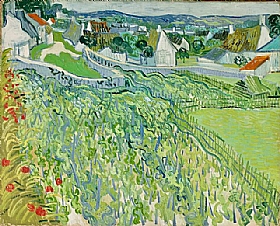 Vincent Van Gogh, Vignes vers Auvers sur Oise - GRANDS PEINTRES / Van Gogh