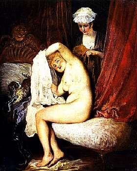 Jean Antoine Watteau, La toilette - GRANDS PEINTRES / Watteau