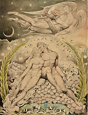 William Blake, Lamour dAdam et Eve - GRANDS PEINTRES / Blake