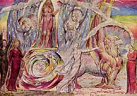 William Blake, Lenfer de Dante - GRANDS PEINTRES / Blake