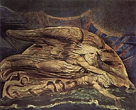 William Blake, La cration d'adam - GRANDS PEINTRES / Blake