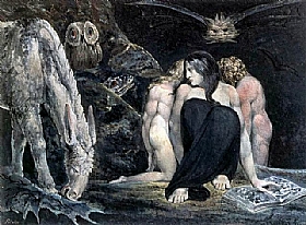 William Blake, Hecate - GRANDS PEINTRES / Blake