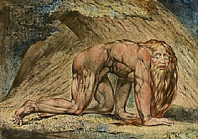 William Blake, Nabuchodonosor - GRANDS PEINTRES / Blake