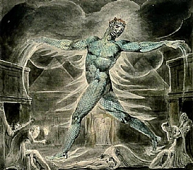 William Blake, Pestilence - GRANDS PEINTRES / Blake
