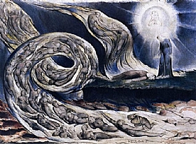 William Blake, La tourmente des amants - GRANDS PEINTRES / Blake