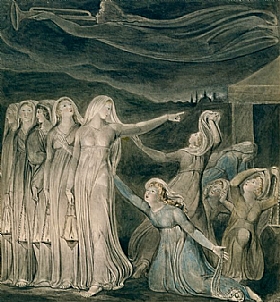 William Blake, Vierges sages - Vierges folles - GRANDS PEINTRES / Blake