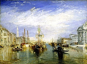 William Turner, Le grand canal à Venise - GRANDS PEINTRES / Turner