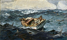 Winslow Homer, Gulf Stream - GRANDS PEINTRES / Homer
