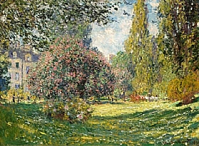Claude Monet, Le parc Monceau - GRANDS PEINTRES / Monet